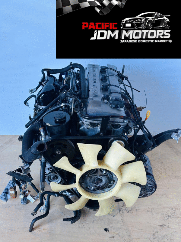 JDM 1998-2004 Nissan Frontier Engine KA24 DE RWD 2.4L 4 Cylinder Motor - Image 2
