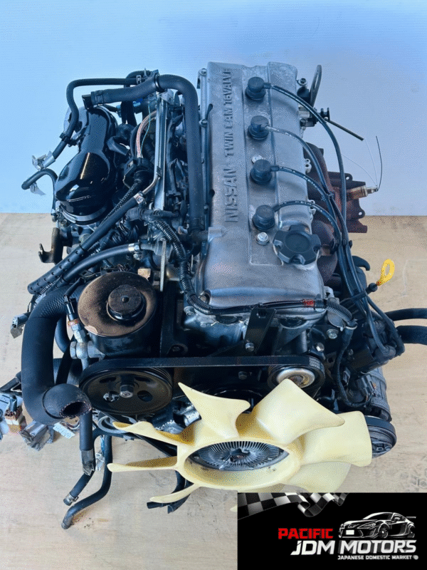 JDM 1998-2004 Nissan Frontier Engine KA24 DE RWD 2.4L 4 Cylinder Motor - Image 3