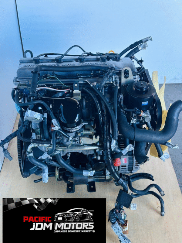 JDM 1998-2004 Nissan Frontier Engine KA24 DE RWD 2.4L 4 Cylinder Motor - Image 4