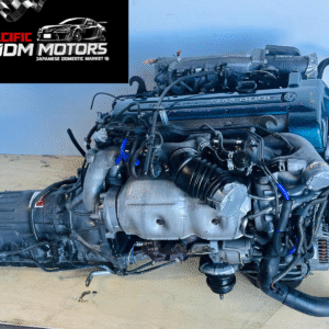 JDM TOYOTA 2JZGTE VVTi TWIN TURBO ENGINE ARISTO SUPRA 2JZ MOTOR TRANS WIRING JDM