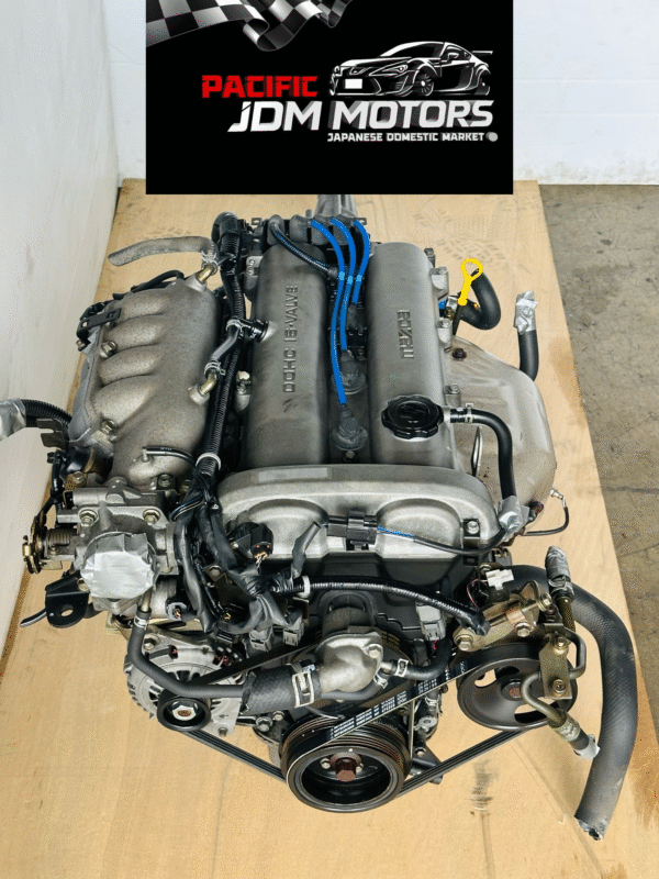 JDM 1998-2000 Mazda Miata MX-5 BP 1.8L DOHC Engine 6 Speed Manual Transmission - Image 3