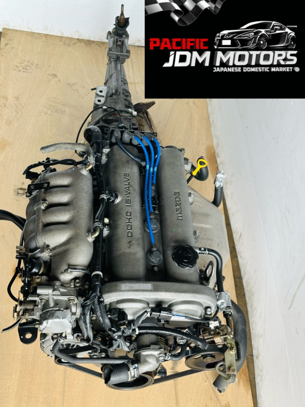 JDM 1998-2000 Mazda Miata MX-5 BP 1.8L DOHC Engine 6 Speed Manual Transmission - Image 5