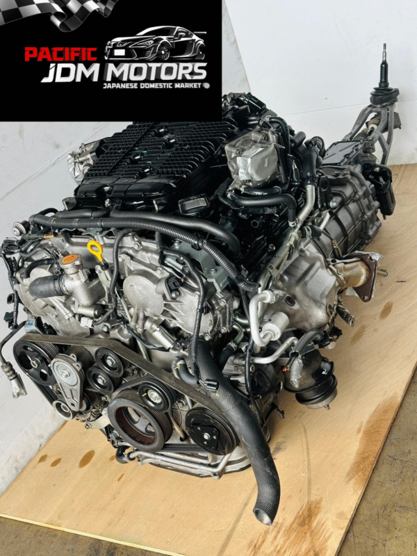 2008 - 2013 infiniti G37 3.7L V6 VQ37HR Engine W/6 Speed manual Tranny - Image 3