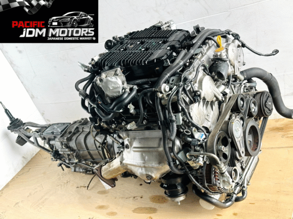 2008 - 2013 infiniti G37 3.7L V6 VQ37HR Engine W/6 Speed manual Tranny - Image 6