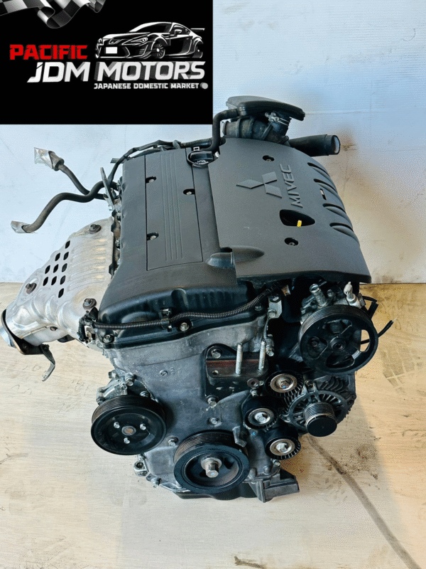 2008 2009 2010 2011 2012 2013 MITSUBISHI LANCER ENGINE 4CYL 2.4L JDM 4B12 MOTOR - Image 2