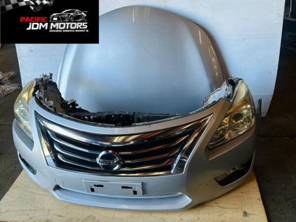 JDM 2013 To 2015 Nissan Altima front end complete bumper headlights hood fenders - Image 4