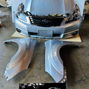 2010-2014 SUBARU LEGACY FRONT END BUMPER HEADLIGHTS GRILL FOG LIGHT RADIATOR hood in fenders ￼￼￼