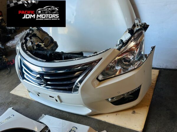 JDM 2013 To 2015 Nissan Altima front end complete bumper headlights hood fenders - Image 4