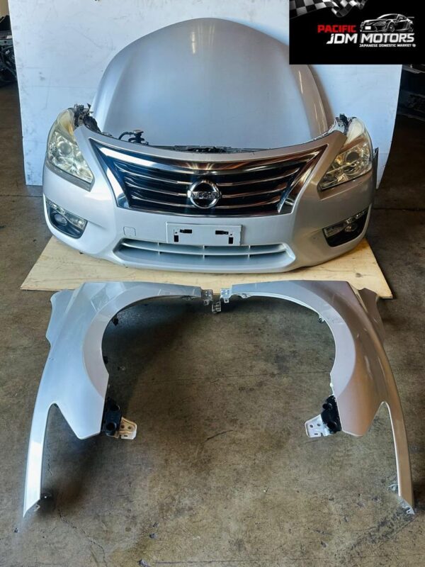 JDM 2013 To 2015 Nissan Altima front end complete bumper headlights hood fenders - Image 7