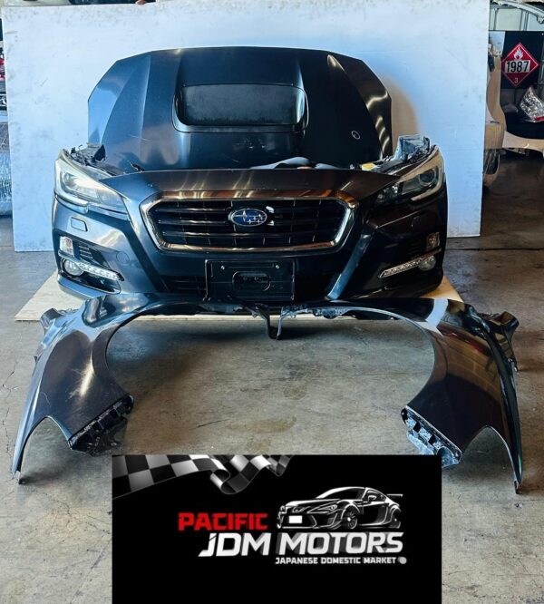 JDM 2018 to 2020 Subaru outback radiator support fenders hood ￼ bumper headlights ￼ - Image 2
