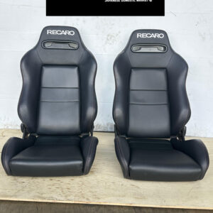 RECARO SR-2 2seats repaired seats Faux lether 09