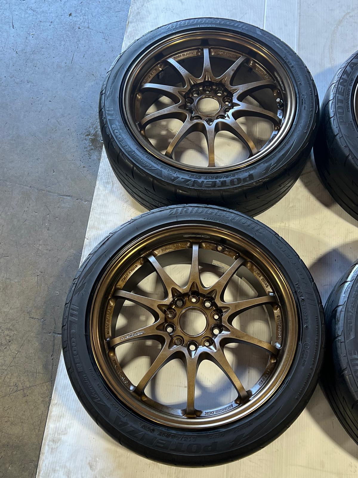 JDM 188.5J +52 PCD114.3 RAYS CE28N BR WRX STI VAB GVB GRB S4 VAG GVF G - Image 4