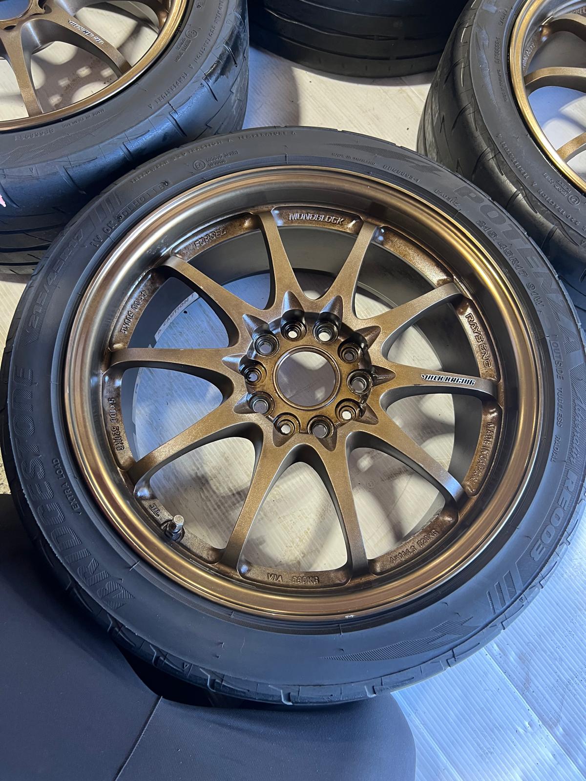 JDM 188.5J +52 PCD114.3 RAYS CE28N BR WRX STI VAB GVB GRB S4 VAG GVF G - Image 7