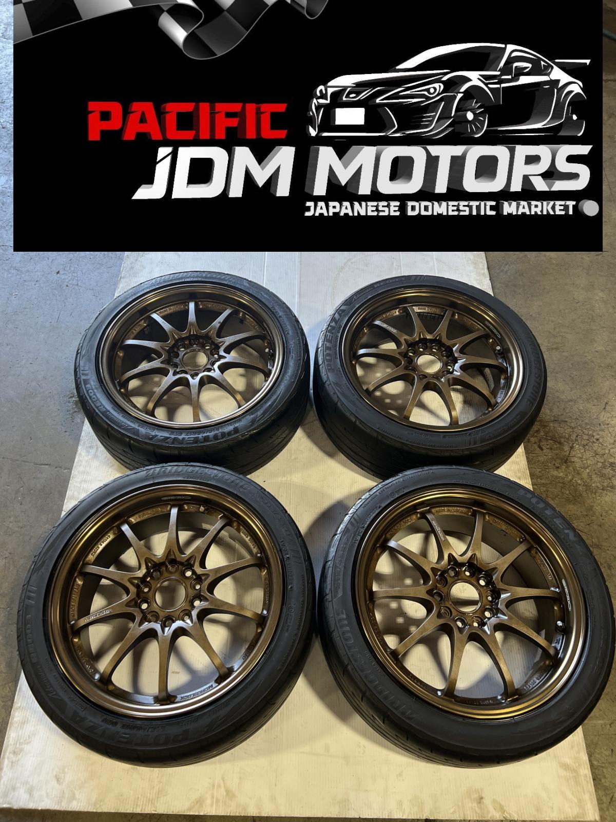 JDM 188.5J +52 PCD114.3 RAYS CE28N BR WRX STI VAB GVB GRB S4 VAG GVF G