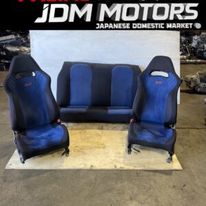 02-07 SUBARU IMPREZA WRX STI OEM COMPLETE FRONT & REAR SEATS JDM EJ207 BUGEYE